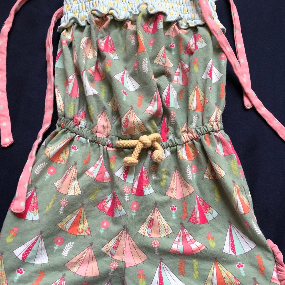 Matilda Jane campfire romper